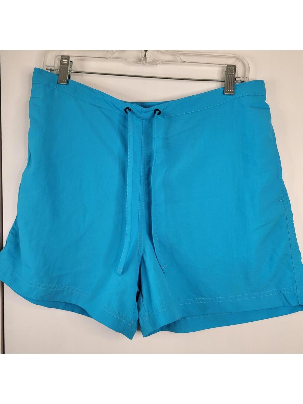L.L.Bean blue  hybrid shorts featuring a drawstring waist women's Medium